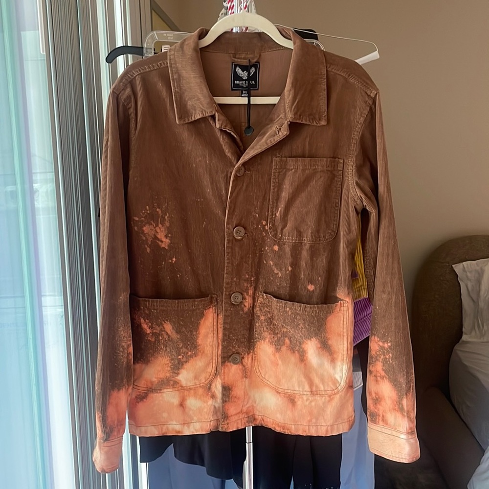 Brown corduroy jacket